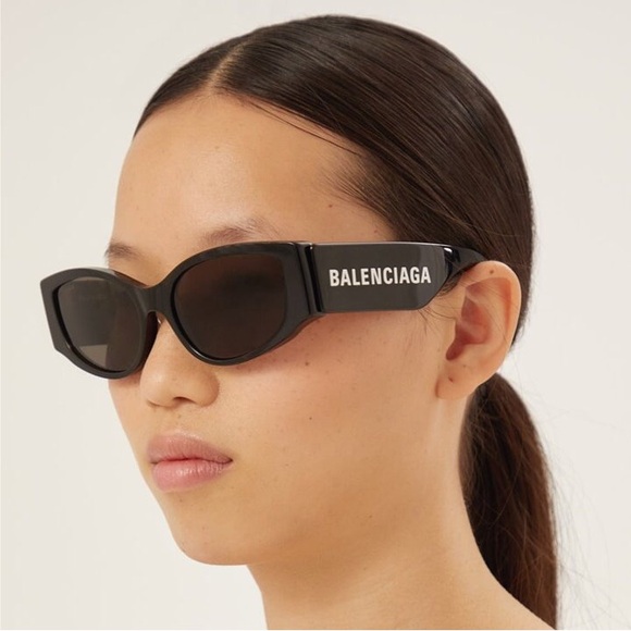 AUTHENTIC NEW BALENCIAGA SUNGLASSES BB0258S 001 - Picture 1 of 7